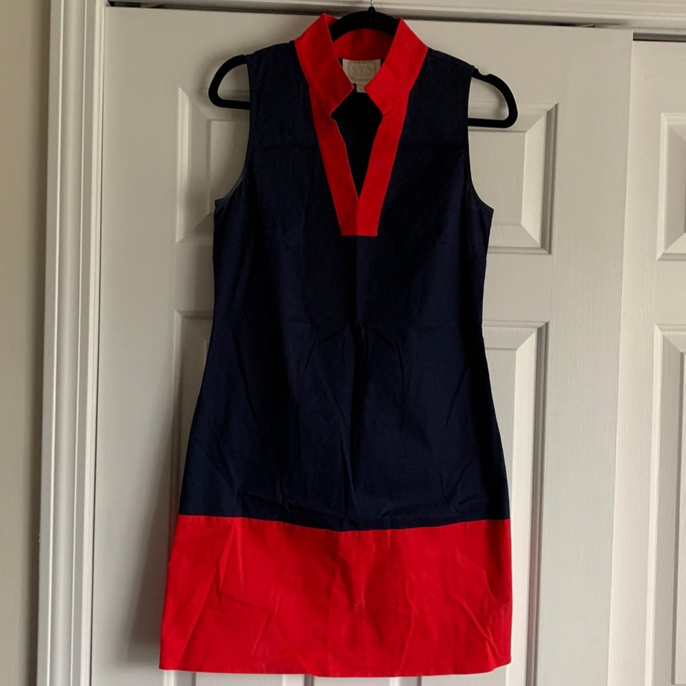 Sail to Sable sleeveless cotton tunic